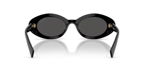 MIU MIU MU B09S - 16K08Z - 52 Lunettes de soleil Noir Ovale