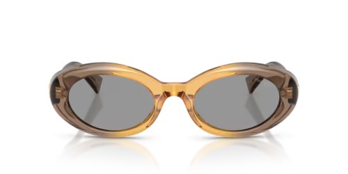 MIU MIU MU B09S - 24M50Q - 52 Lunettes de soleil Beige Ovale