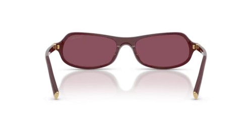 MIU MIU MU B10SU - 26L20Y - 55 Lunettes de soleil Cerise Irrégulier