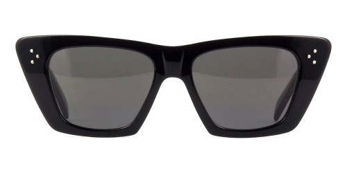 Celine CL40187I - 01A - 51 Lunettes de soleil Noir Œil de chat