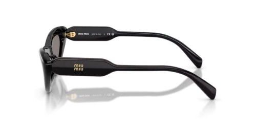 MIU MIU MU B11SU - 16K80Q - 55 Lunettes de soleil Noir Œil de chat