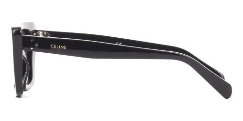 Celine CL40187I - 01A - 51 Lunettes de soleil Noir Œil de chat