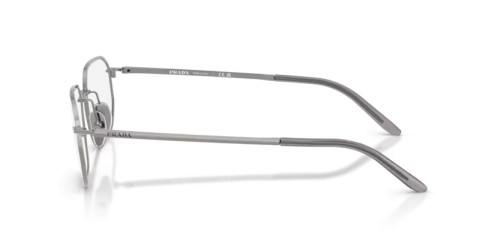PRADA PR D51V - 5AV1O1 - 54 Cadres optiques Métal bleu-gris Irrégulier
