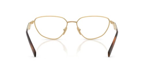PRADA PR D52V - 5AK1O1 - 54 Cadres optiques Or Irrégulier