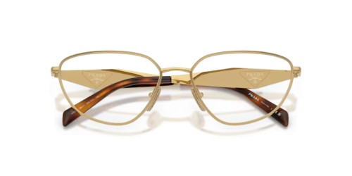 PRADA PR D52V - 5AK1O1 - 54 Cadres optiques Or Irrégulier