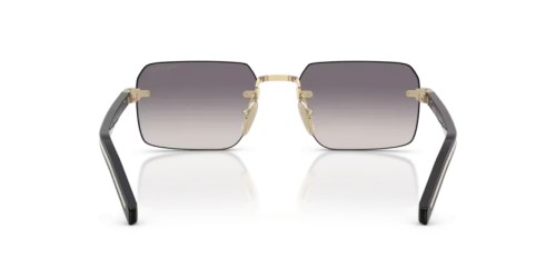 PRADA PR D55S - ZVN60W - 55 Lunettes de soleil Or pâle Rectangle