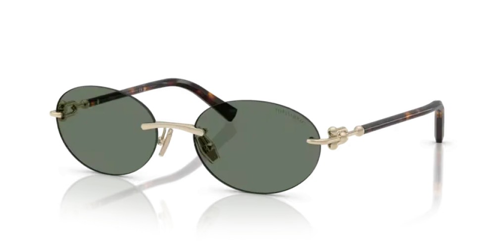 TIFFANY & CO. TF3104D - 623882 - 56 Lunettes de soleil Or pâle Ovale