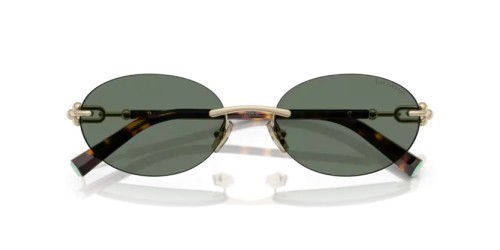 TIFFANY & CO. TF3104D - 623882 - 56 Lunettes de soleil Or pâle Ovale
