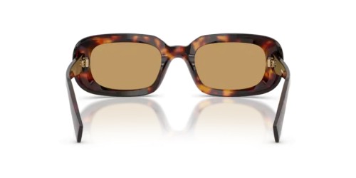 MIU MIU MU B13S - 27L10Y - 52 Lunettes de soleil Havane Rectangle