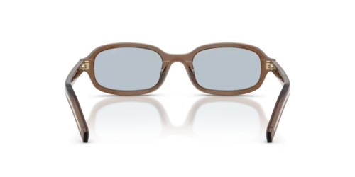 PRADA PR D06S - 28I30W - 50 Lunettes de soleil Argile transparent Ovale