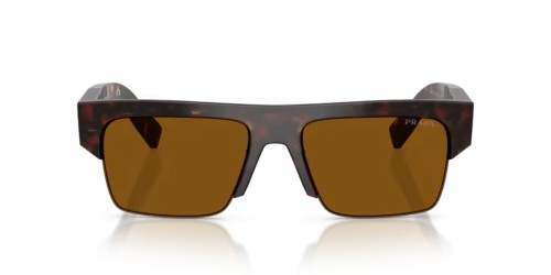 PRADA PR D12SU - 17N20V - 55 Lunettes de soleil Racine écaille Rectangle