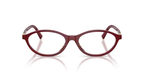 MIU MIU MU 09XV - 21I1O1 - 53 Cadres optiques Bordeaux opalin Ovale