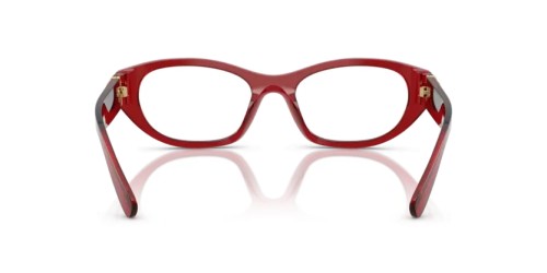 MIU MIU MU 03WV - 25M1O1 - 53 Cadres optiques Rouge écarlate Irrégulier