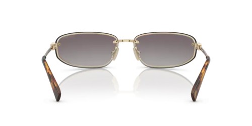 MIU MIU MU A50S - ZVN30C - 68 Lunettes de soleil Or pâle Ovale