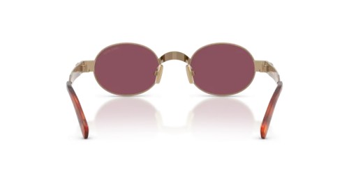 MIU MIU MU B51S - 7OE30Y - 47 Lunettes de soleil Bronze Ovale