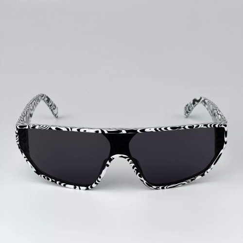 Celine CL40195I - 04A Lunettes de soleil Zèbre Dessus plat