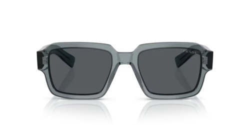 PRADA PR 02ZS - 17T07T - 52 Lunettes de soleil Océan transparent Angulaire