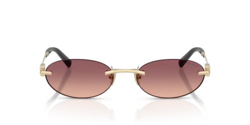 TIFFANY & CO. TF3119D - 62408D - 56 Lunettes de soleil Or pâle Ovale