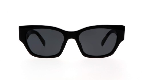Celine CL40197U L - 01A - 54 Lunettes de soleil Noir Angulaire