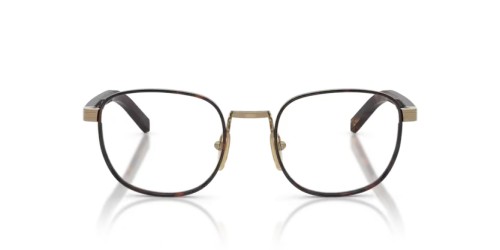 PRADA PR D50V - 7OE1O1 - 50 Cadres optiques Or/havane Phantos