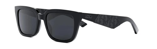 Dior DIOR B27 S2I - 10A0 A - 55 Lunettes de soleil Noir Angulaire