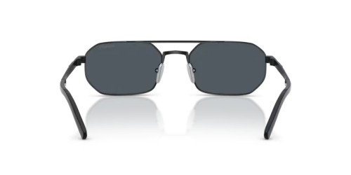 PRADA PR D53S - 7AB70B - 55 Lunettes de soleil Noir satiné Irrégulier