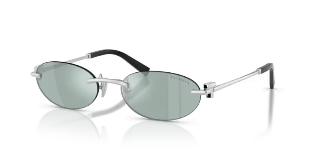 TIFFANY & CO. TF3119D - 600165 - 56 Lunettes de soleil Argent Ovale