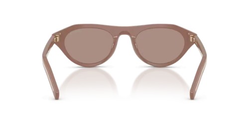 PRADA PR B15S - 28D02T - 51 Lunettes de soleil Noix de pécan Irrégulier
