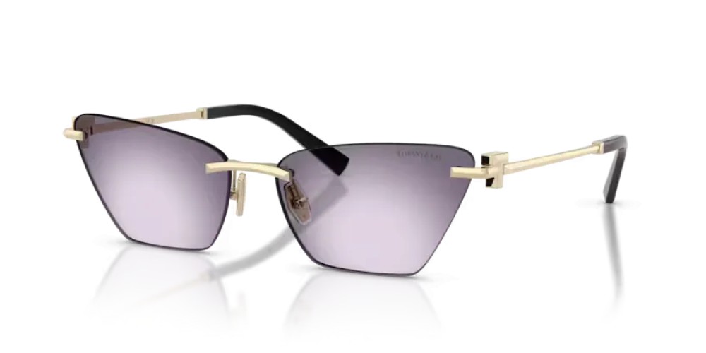 TIFFANY & CO. TF3120 - 62438H - 61 Lunettes de soleil Or pâle Papillon
