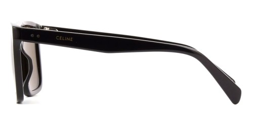 Celine CL40209I - 01E - 57 Lunettes de soleil Noir Dessus plat