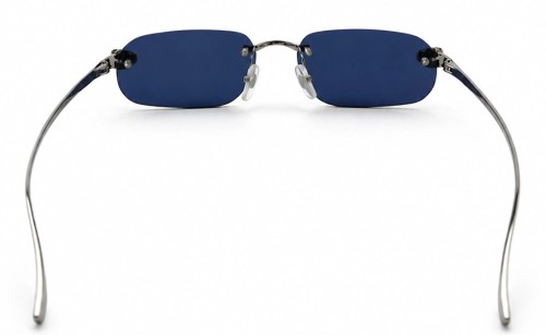 Cartier CT0494O with Custom Lens - 002 - 55 Lunettes de soleil Argent Arrondi