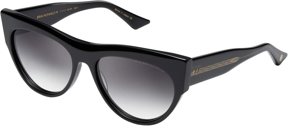 Dita BRAINDANCER DTS525 - 01 - 58 Lunettes de soleil Noir Œil de chat