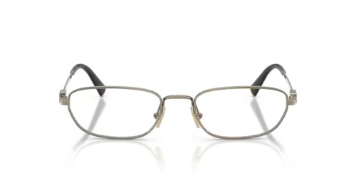 MIU MIU MU 52ZV - 26C1O1 - 53 Cadres optiques Vieux or Irrégulier