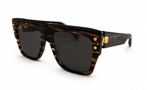 Balmain BPS-100 B-I - B - 56 Lunettes de soleil Havanna Square