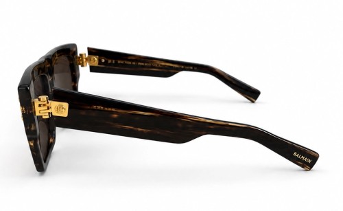 Balmain BPS-100 B-I - B - 56 Lunettes de soleil Havanna Square