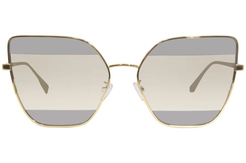 Fendi FE40015U - 30C - 61 Lunettes de soleil Or Papillon