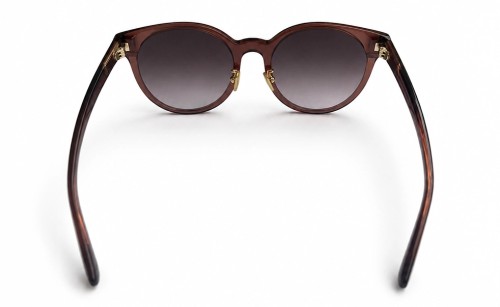 Tom Ford FT1134-K ECO - 45B - 55 Lunettes de soleil Marron Arrondi