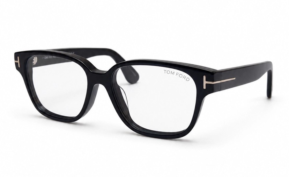 Tom Ford TF1273-D ECO - 01V - 54 Cadres optiques Noir Angulaire