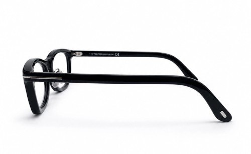 Tom Ford TF6074-D-B ECO - 001 - 53 - AVEC DES VERRES À FILTRE ANTI LUMIÈRE BLEU-VIOLET Cadres optiques Noir Angulaire