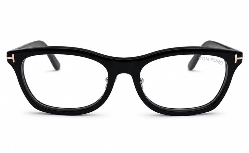 Tom Ford TF6074-D-B ECO - 001 - 53 - AVEC DES VERRES À FILTRE ANTI LUMIÈRE BLEU-VIOLET Cadres optiques Noir Angulaire