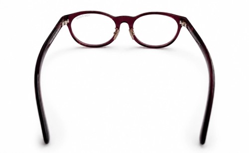 Tom Ford TF6075-D-B ECO - 069 - 50 - AVEC DES VERRES À FILTRE ANTI LUMIÈRE BLEU-VIOLET Cadres optiques Bordeaux Ovale