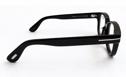 Tom Ford TF6071-D-B ECO - 001 - 54 - AVEC DES VERRES À FILTRE ANTI LUMIÈRE BLEU-VIOLET Cadres optiques Noir Angulaire