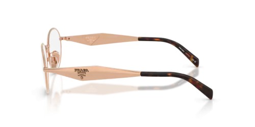 PRADA PR D53VD - 22L1O1 - 54 Cadres optiques Or rose Ovale
