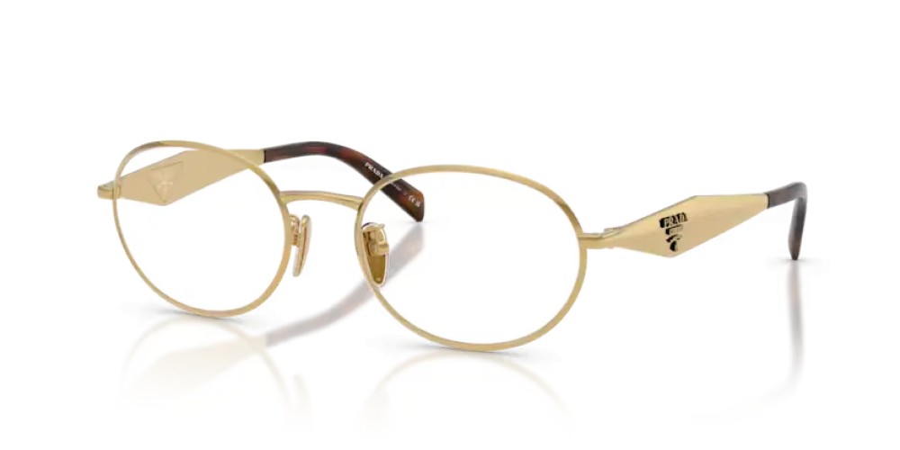 PRADA PR D53VD - 5AK1O1 - 54 Cadres optiques Or Ovale