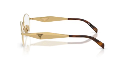 PRADA PR D53VD - 5AK1O1 - 54 Cadres optiques Or Ovale
