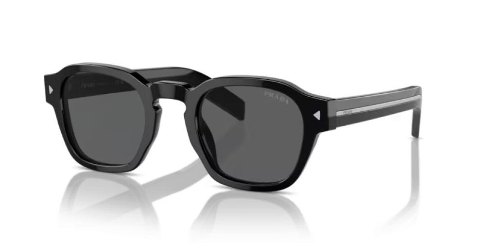 PRADA PR A16S - 16K731 - 49 Lunettes de soleil Noir Phantos