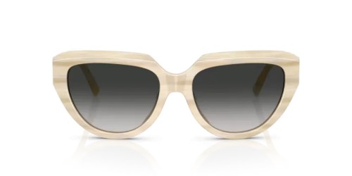 TIFFANY & CO. TF4238U - 84313C - 55 Lunettes de soleil Ivoire rayé Coussin