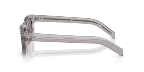 PRADA PR B11S - 10J03D - 57 Lunettes de soleil Hematite Rectangle