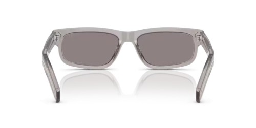 PRADA PR B11S - 10J03D - 57 Lunettes de soleil Hematite Rectangle