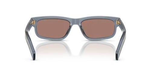 PRADA PR B11S - 17T05D - 57 Lunettes de soleil Transparent ocean Rectangle